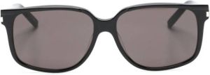 Saint Laurent Eyewear Zonnebril met geometrisch montuur Zwart