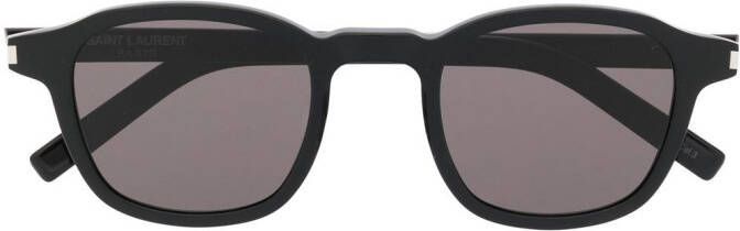 Saint Laurent Eyewear Zonnebril met getinte glazen Zwart