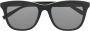Saint Laurent Eyewear Zonnebril met vierkant montuur Zwart - Thumbnail 1