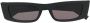 Saint Laurent Eyewear Zonnebril met logoprint Zwart - Thumbnail 1