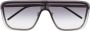 Saint Laurent Eyewear Zonnebril met oversized montuur Zilver - Thumbnail 1