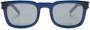 Saint Laurent Eyewear Zonnebril met vierkant montuur Blauw - Thumbnail 1