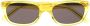 Saint Laurent Eyewear Zonnebril met wayfarer montuur Geel - Thumbnail 1