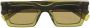 Saint Laurent Eyewear Zonnebril met wayfarer montuur Groen - Thumbnail 1