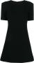 Saint Laurent Flared mini-jurk Zwart - Thumbnail 1
