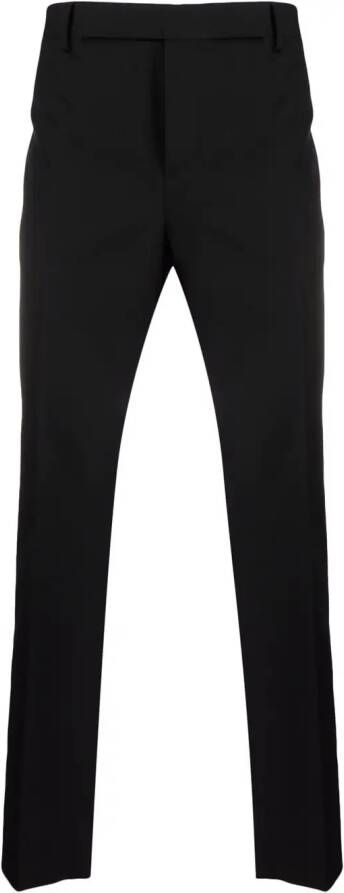 Saint Laurent Geplooide pantalon Zwart
