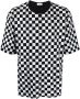 Saint Laurent Geruit T-shirt Zwart - Thumbnail 1