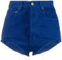 Saint Laurent Getailleerde shorts Blauw - Thumbnail 1
