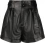 Saint Laurent High waist shorts Zwart - Thumbnail 1