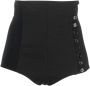 Saint Laurent High waist shorts Zwart - Thumbnail 1