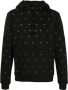 Saint Laurent Hoodie met oogdetail Zwart - Thumbnail 1