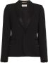 Saint Laurent Iconische Le Smoking Cropped Blazer Zwart - Thumbnail 1