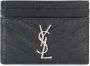 Saint Laurent Cassandra matelassé pasjeshouder Zwart - Thumbnail 1
