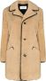 Saint Laurent Lammy coat Beige - Thumbnail 1