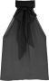 Saint Laurent Doorzichtige blouse Zwart - Thumbnail 1