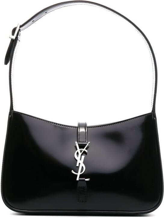 Saint Laurent Le 5 à 7 hobo tas Zwart