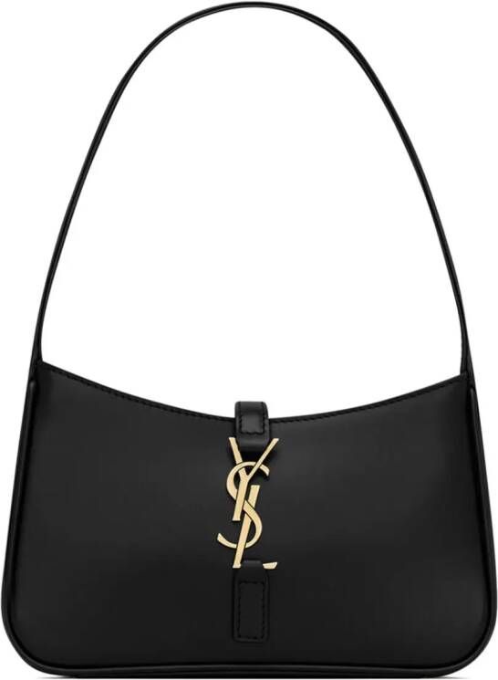 Saint Laurent Le 5 à 7 mini-schoudertas Zwart