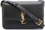 Saint Laurent Leren schoudertas Zwart - Thumbnail 1