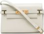 Saint Laurent Manhattan kleine schoudertas Beige - Thumbnail 1