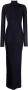 Saint Laurent Maxi-jurk met lange mouwen Blauw - Thumbnail 1