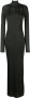Saint Laurent Maxi-jurk met lange mouwen Groen - Thumbnail 1