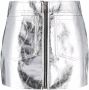 Saint Laurent Metallic rok Zilver - Thumbnail 1