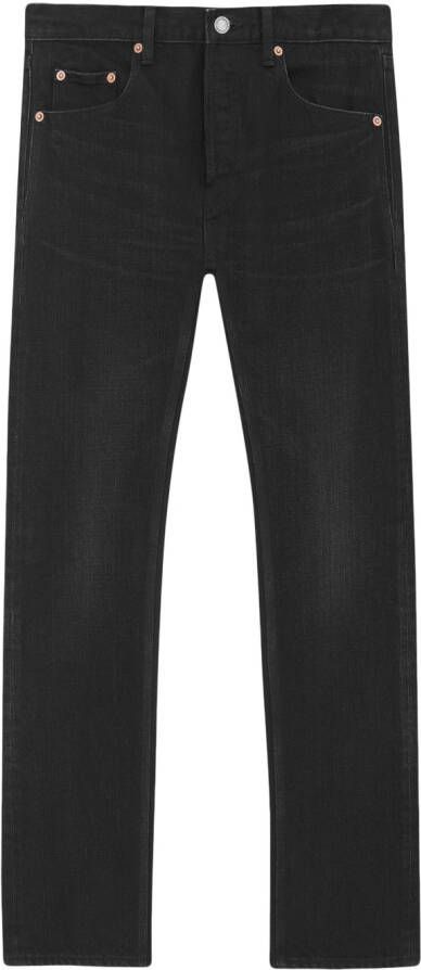 Saint Laurent Straight jeans Zwart