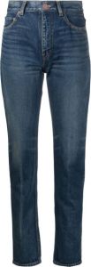 Saint Laurent Mid waist jeans Blauw