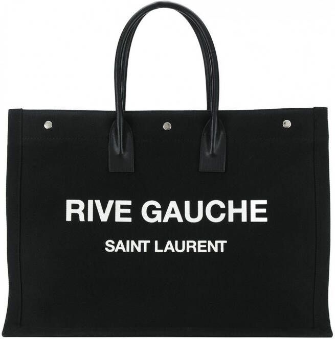 Saint Laurent Noe Rive Gauche draagtas Zwart