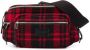 Saint Laurent Nuxx heuptas met tartan ruit Zwart - Thumbnail 1
