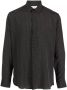 Saint Laurent Overhemd met stippen Zwart - Thumbnail 1