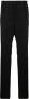 Saint Laurent Pantalon met streepdetail Zwart - Thumbnail 1