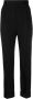 Saint Laurent Pantalon met toelopende pijpen Zwart - Thumbnail 1