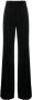 Saint Laurent Pantalon met wijde pijpen Zwart - Thumbnail 1