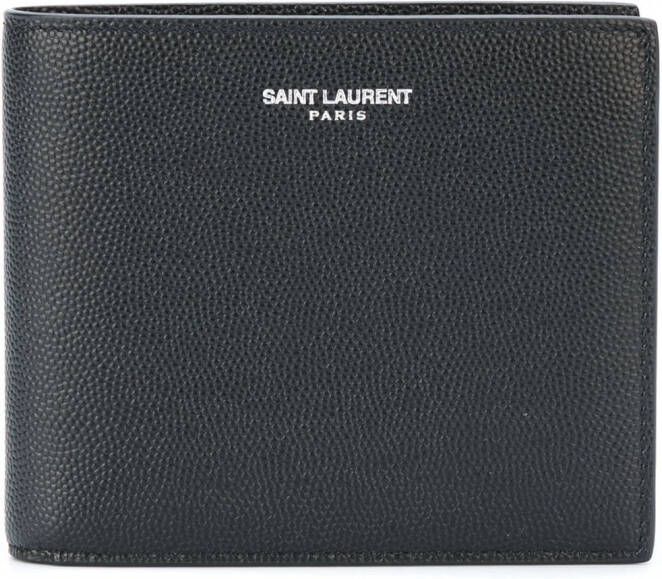 Saint Laurent Paris East West wallet Zwart