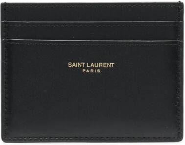 Saint Laurent "Pasjeshouder met logoprint Zwart