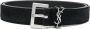 Saint Laurent Riem met logoplakkaat Zwart - Thumbnail 1