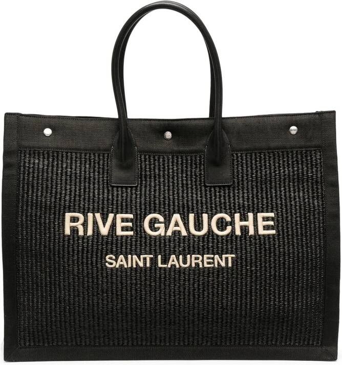 Saint Laurent Rive Gauche draagtas Zwart