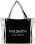 Saint Laurent Rive Gauche strandtas Zwart - Thumbnail 1