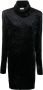 Saint Laurent Mini-jurk met col Zwart - Thumbnail 1