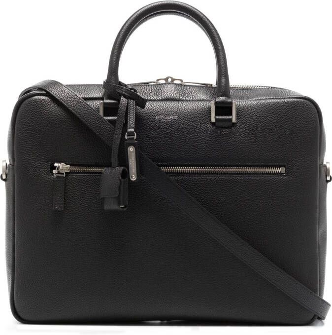 Saint Laurent Sac de Jour leren aktetas Zwart