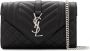 Saint Laurent Schoudertas met monogram Zwart - Thumbnail 1