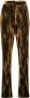 Saint Laurent slim high-waist trousers Metallic - Thumbnail 1