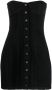 Saint Laurent Strapless jurk Zwart - Thumbnail 1
