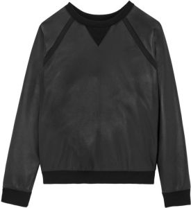 Saint Laurent Sweater met ronde hals Zwart