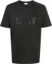 Saint Laurent T-shirt met logoprint Zwart - Thumbnail 1