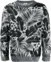 Saint Laurent Trui met ronde hals Zwart - Thumbnail 1
