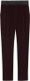Saint Laurent Broek met fluwelen-effect Zwart - Thumbnail 1