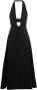 Saint Laurent Zijden jurk Zwart - Thumbnail 1