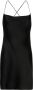 Saint Laurent Zijden mini-jurk Zwart - Thumbnail 1